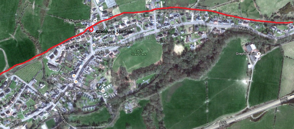 glenluce map